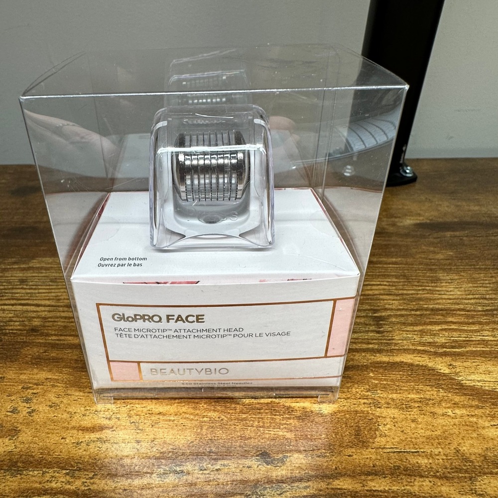 BeautyBio GloPRO FACE MicroTip Attachment Head Microneedling Replacement NIB